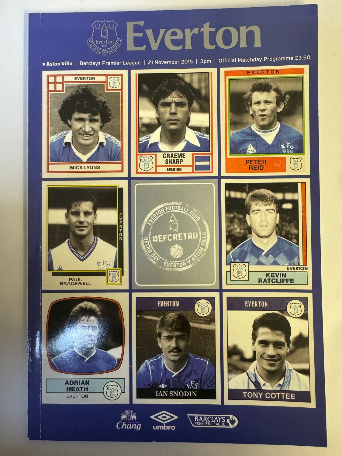 Everton v Aston Villa - 21/11/15
