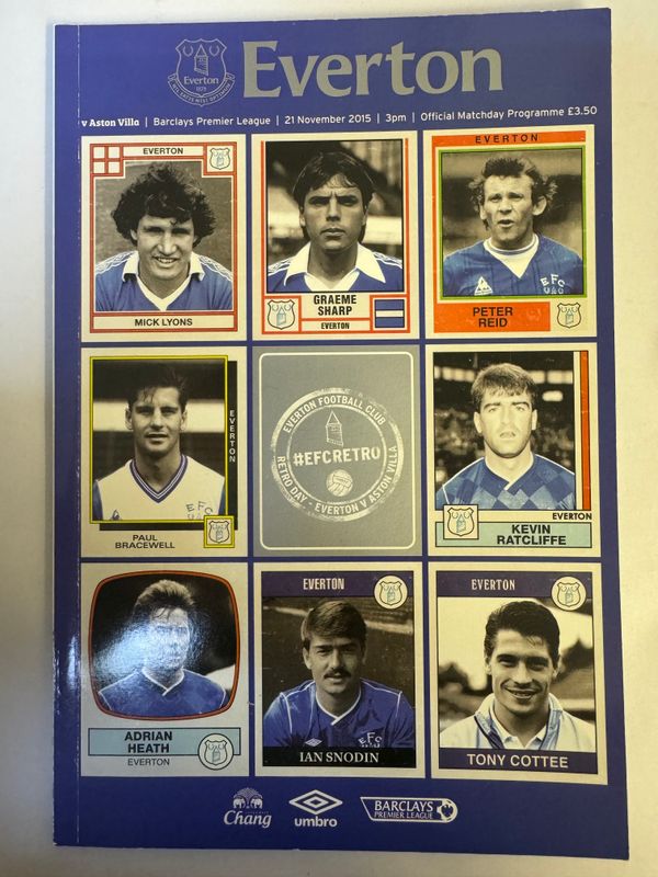 Everton v Aston Villa - 21/11/15
