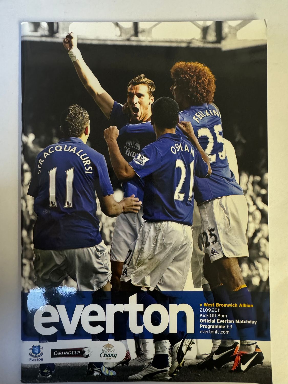 Everton v WBA - 21/9/11