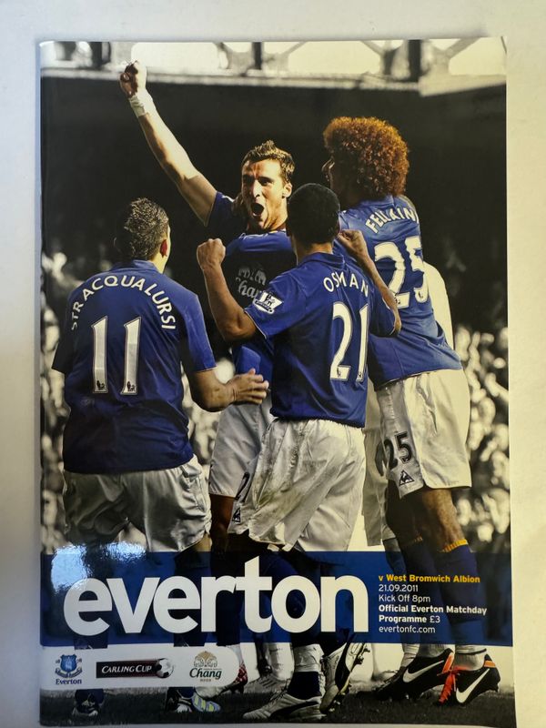Everton v WBA - 21/9/11
