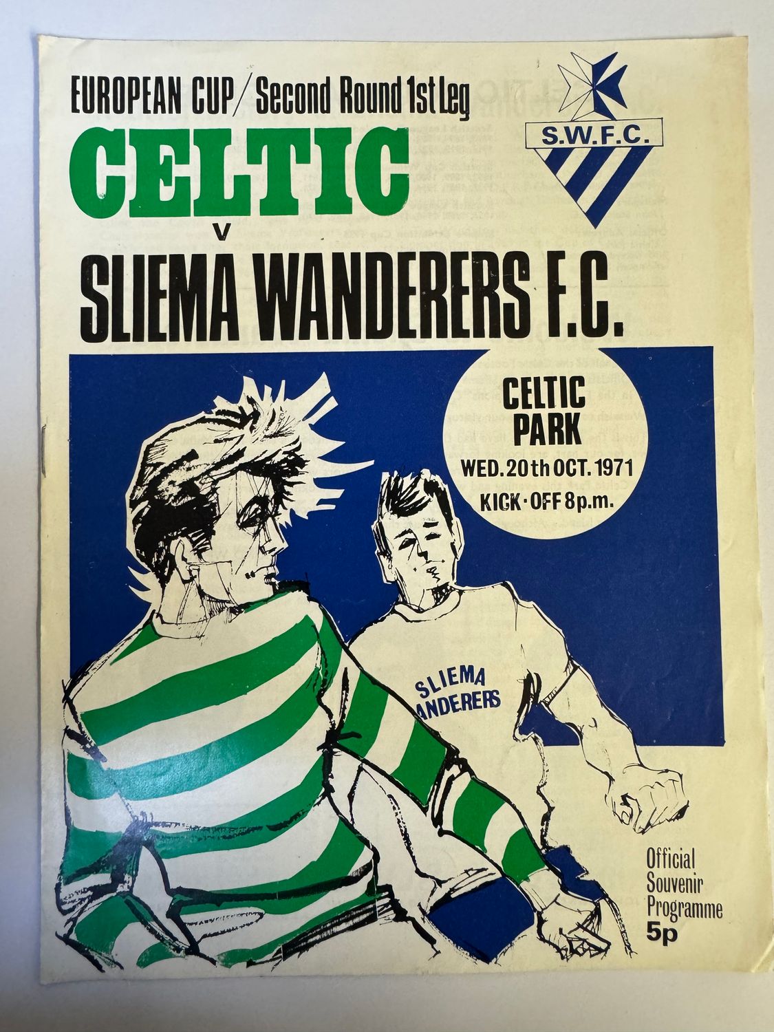 Celtic v Slimea - 20/10/71