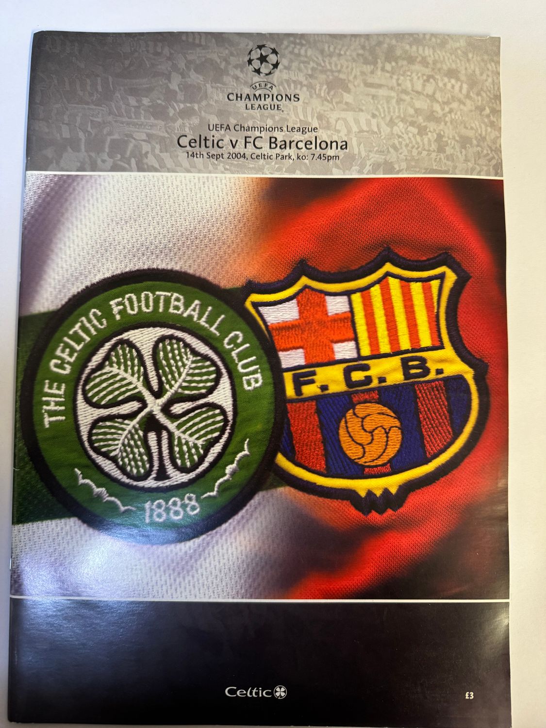Celtic v Barcelona - 14/9/04