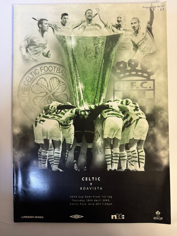 Celtic v Boavista - 10/4/03