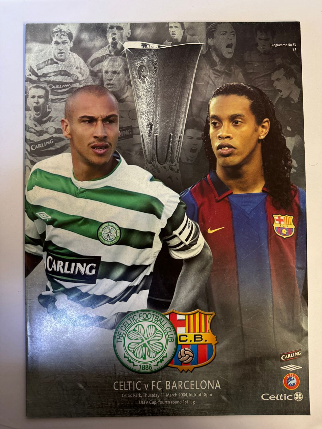 Celtic v Barcelona - 11/3/04