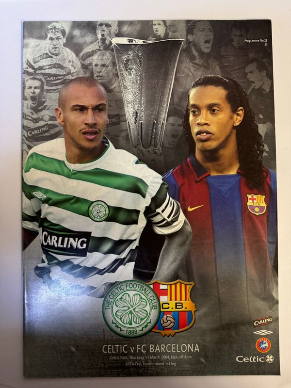 Celtic v Barcelona - 11/3/04