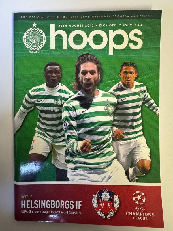 Celtic v Helsingborgs - 29/8/12