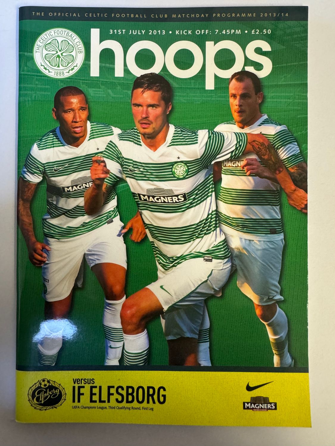 Celtic v Elfsborg - 31/7/13