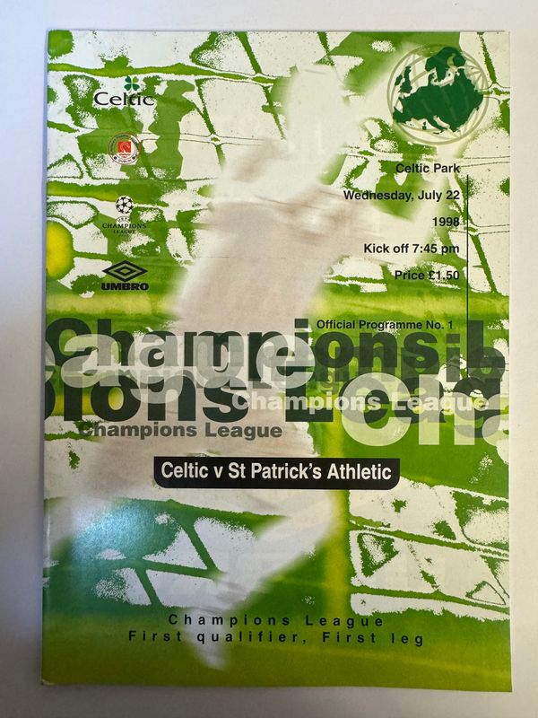 Celtic v St Patricks - 22/7/98