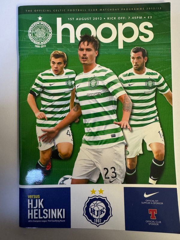 Celtic v HJK Helsinki - 1/8/12