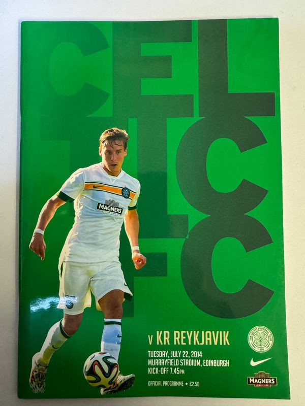 Celtic v KR Reykjavik - 22/7/14