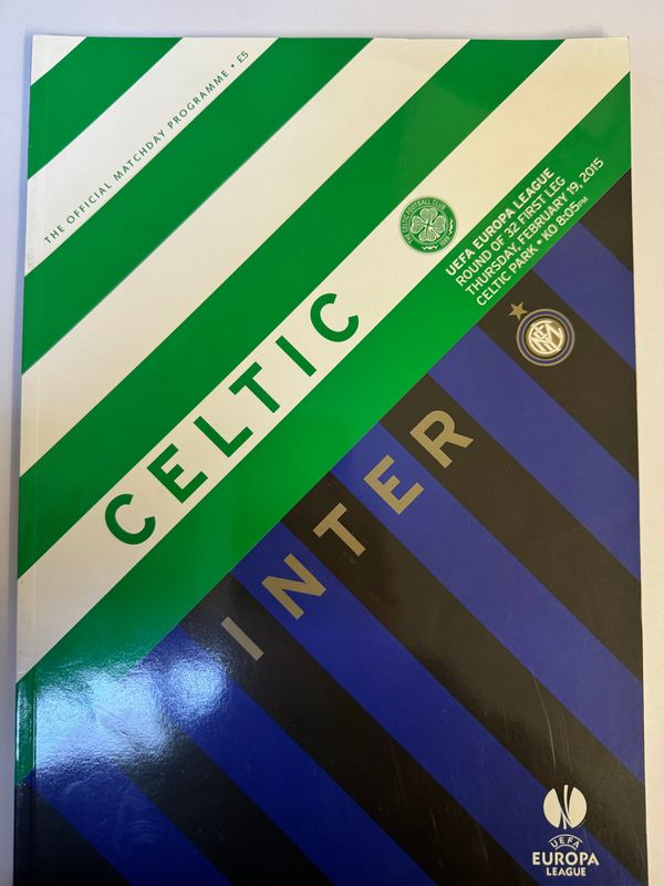 Celtic v Inter Milan - 19/2/15