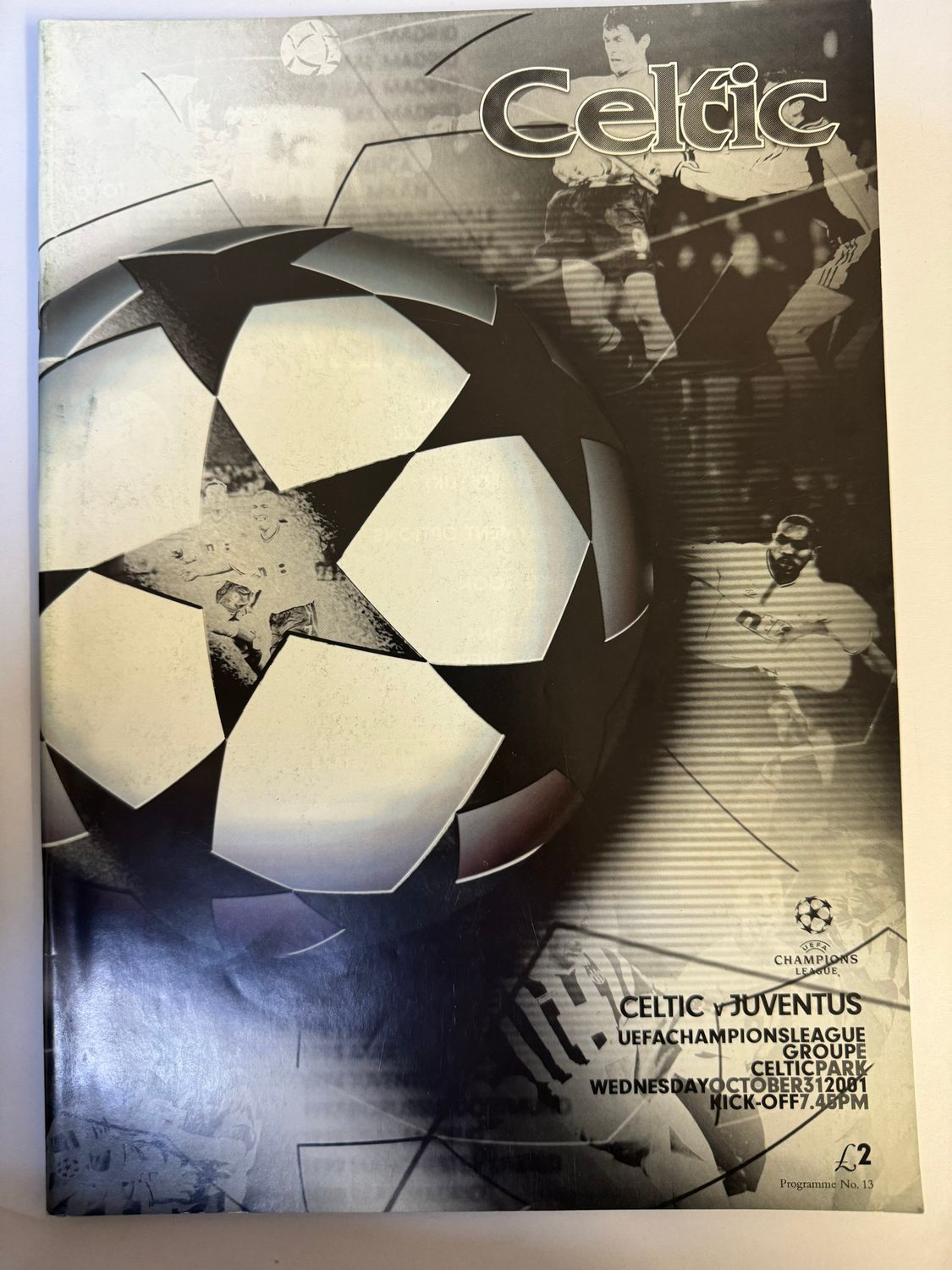 Celtic v Juventus - 31/10/01