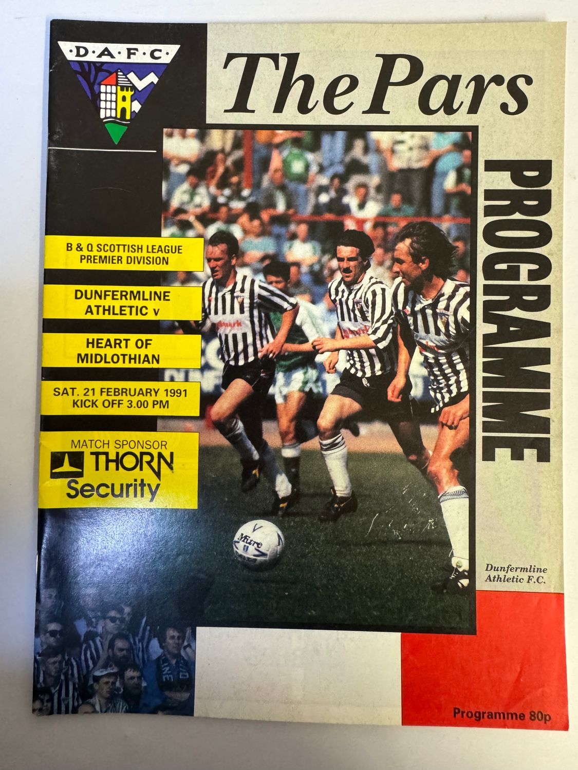 Dunfermline v Hearts - 21/2/91