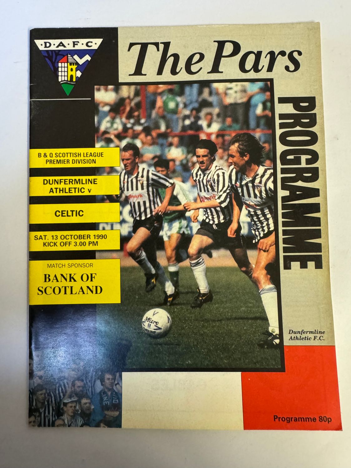 Dunfermline v Celtic - 13/10/90
