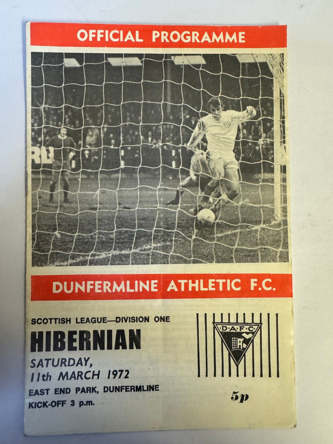 Dunfermline v Hibernian - 11/3/72