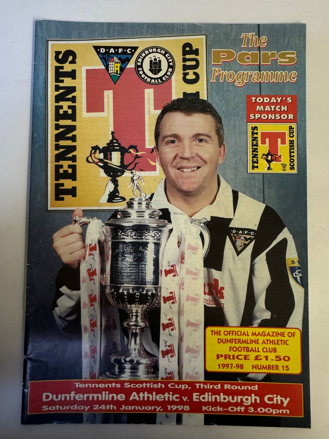 Dunfermline v Edinburgh - 24/1/98