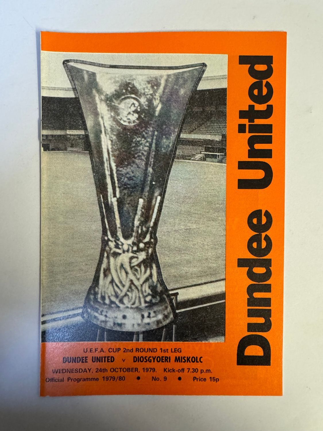Dundee United v Diosgyoeri Miskolc - 24/10/79