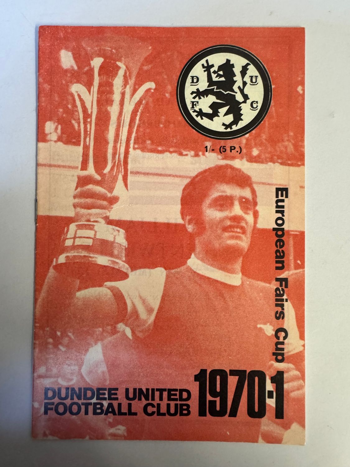 Dundee United v Sparta Prague - 4/11/70