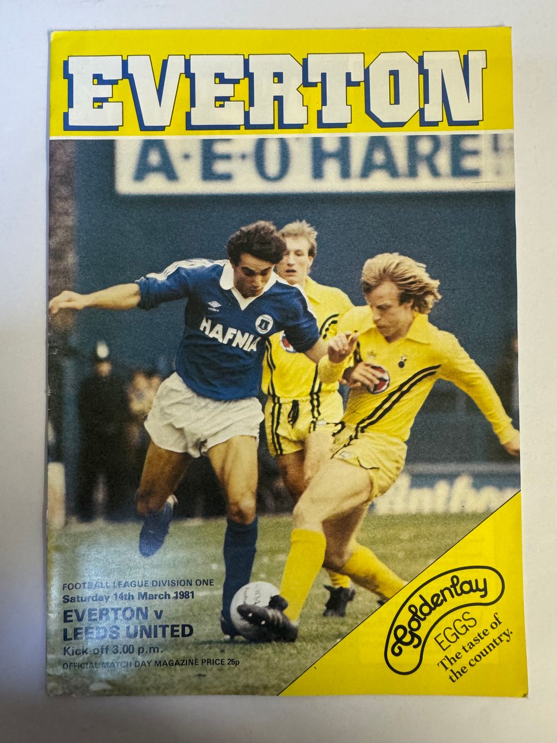 Everton v Leeds - 14/3/81
