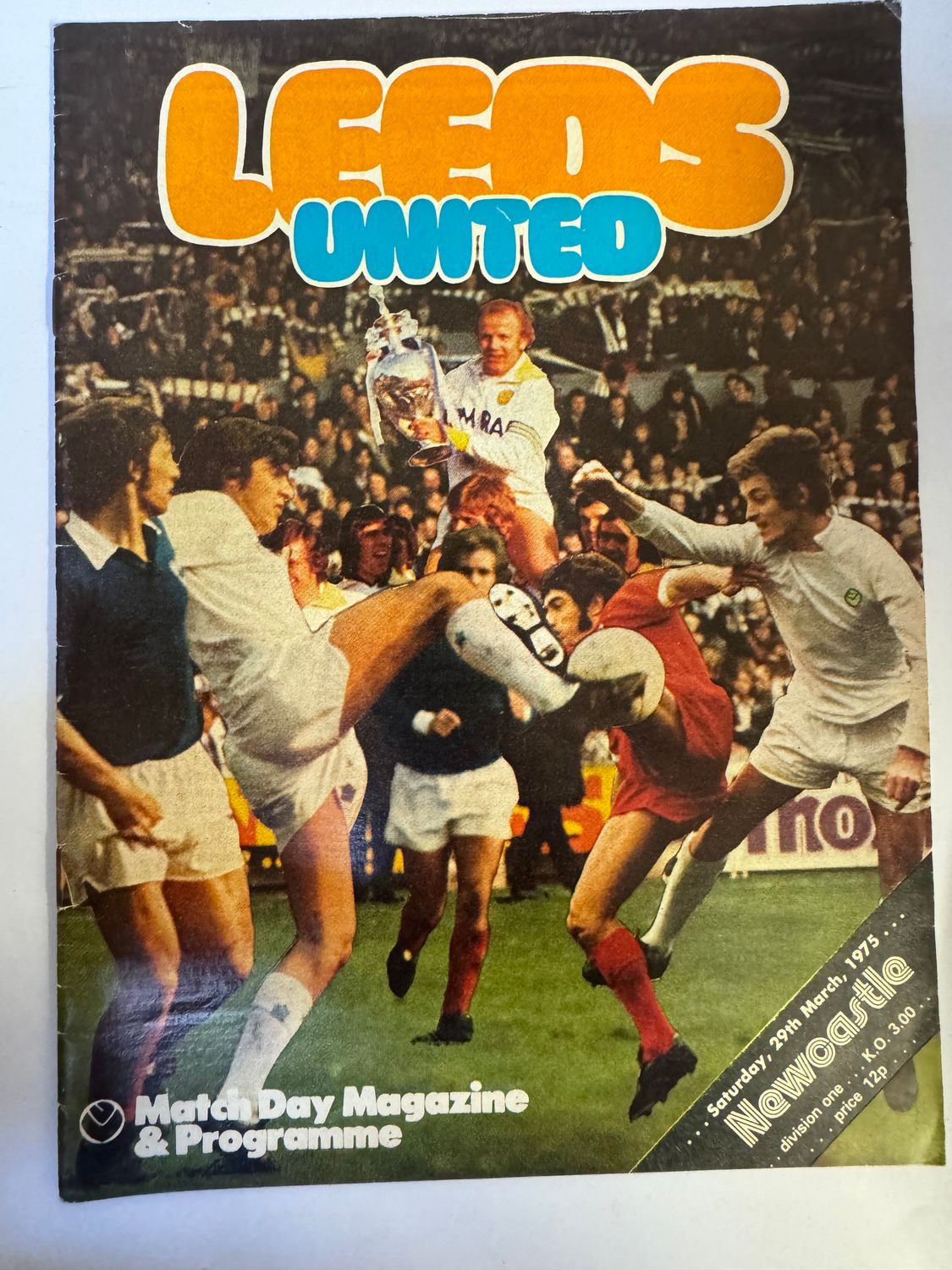 Leeds United v Newcastle United  - 29/3/75