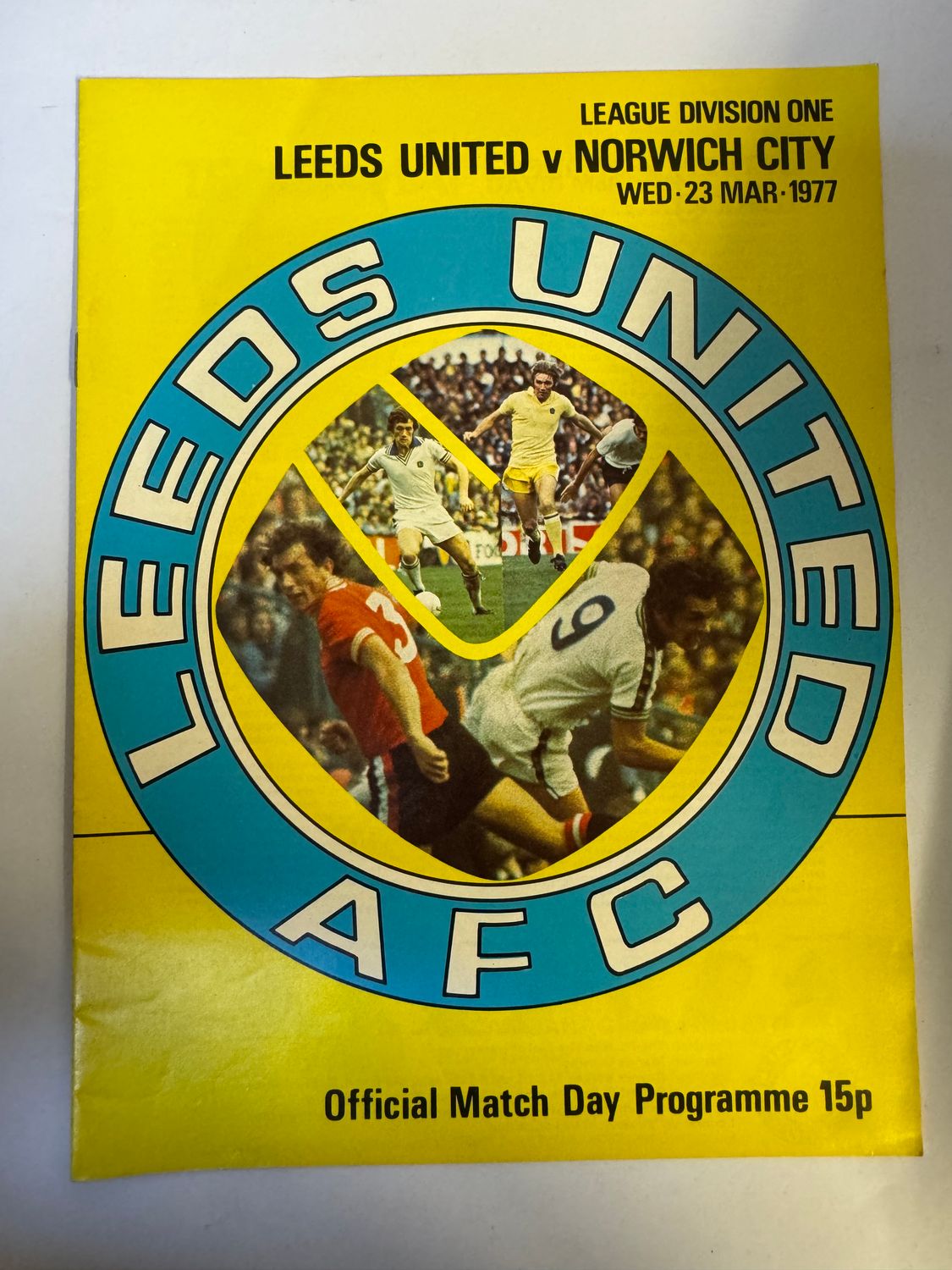 Leeds United v Norwich - 23/3/77