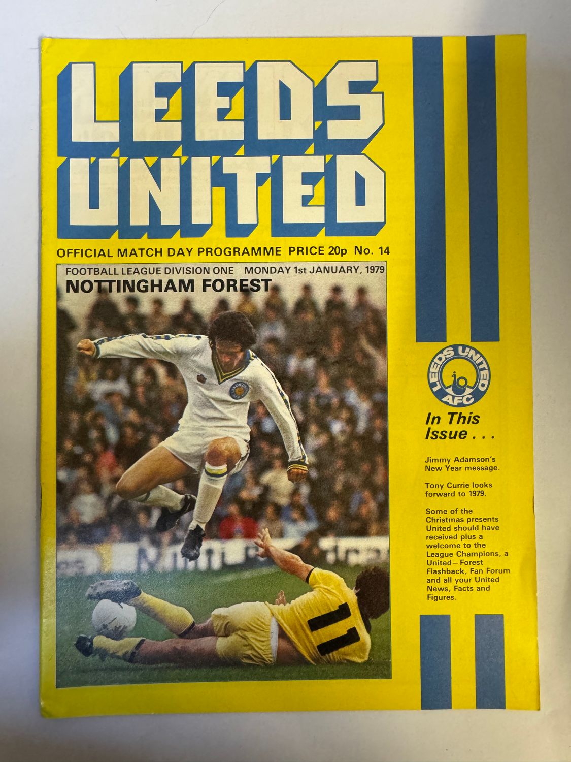 Leeds United v Nottingham Forest  - 1/1/79