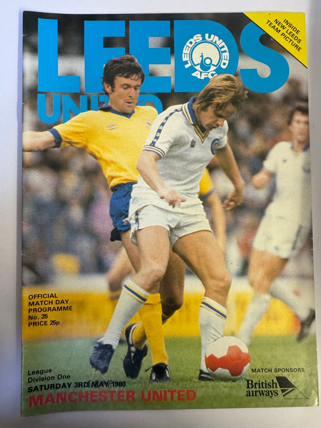 Leeds United v Manchester Utd  - 3/5/80