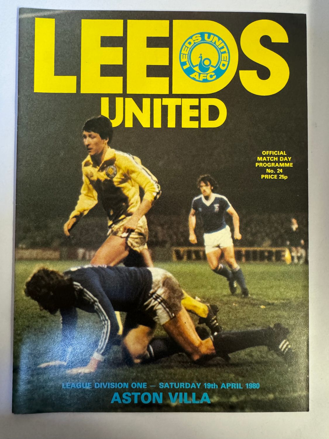 Leeds United v Aston Villa  - 19/4/80