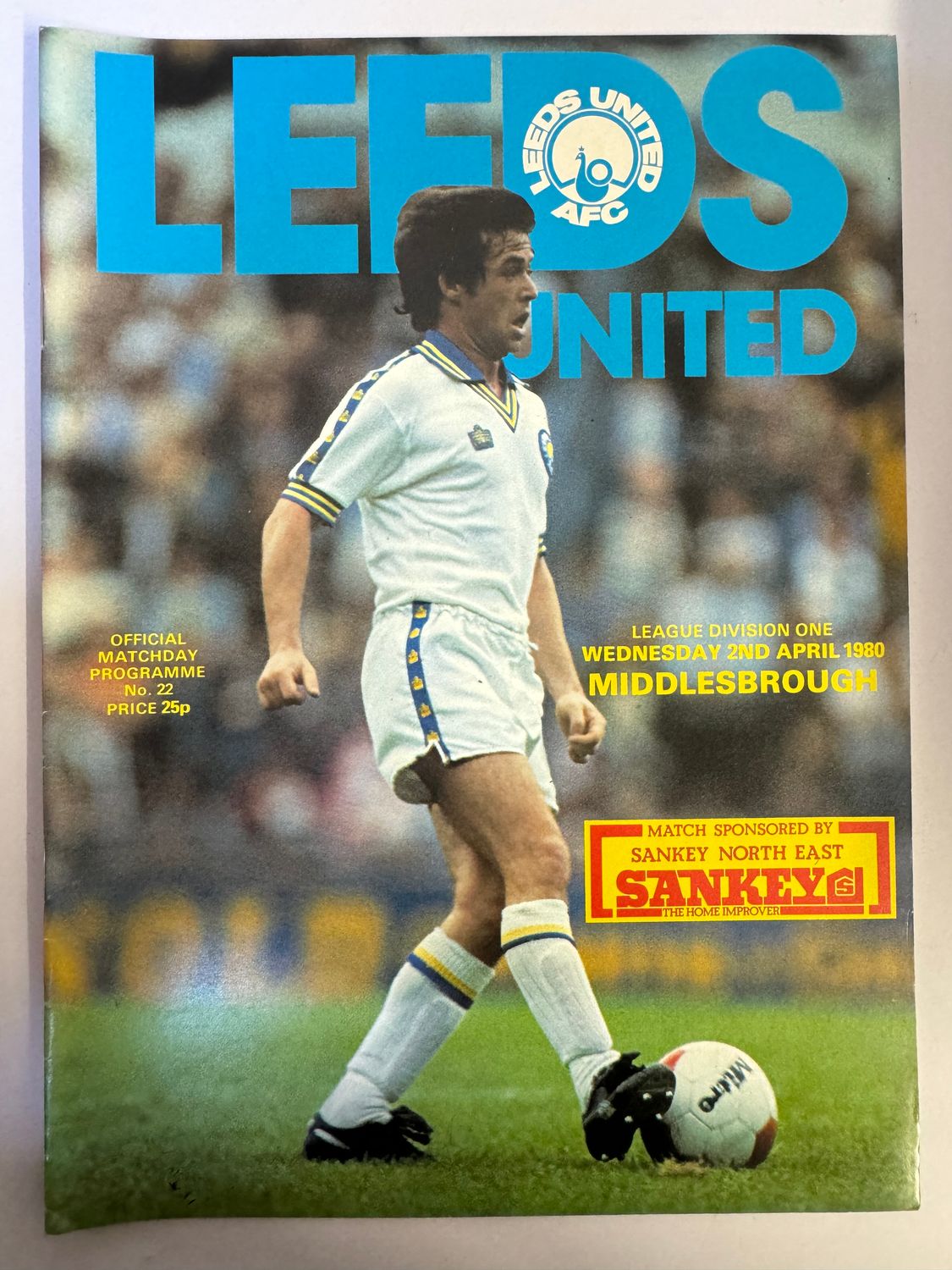 Leeds United v Middlesbrough - 2/4/80