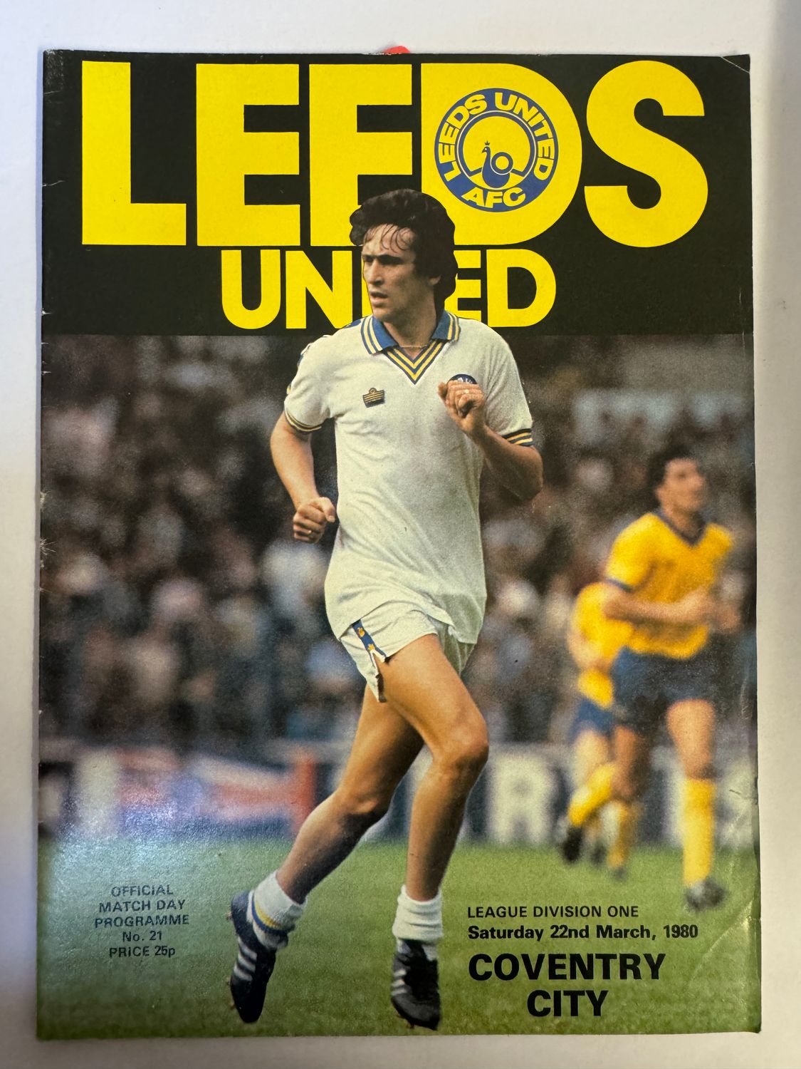 Leeds United v Coventry - 22/3/80
