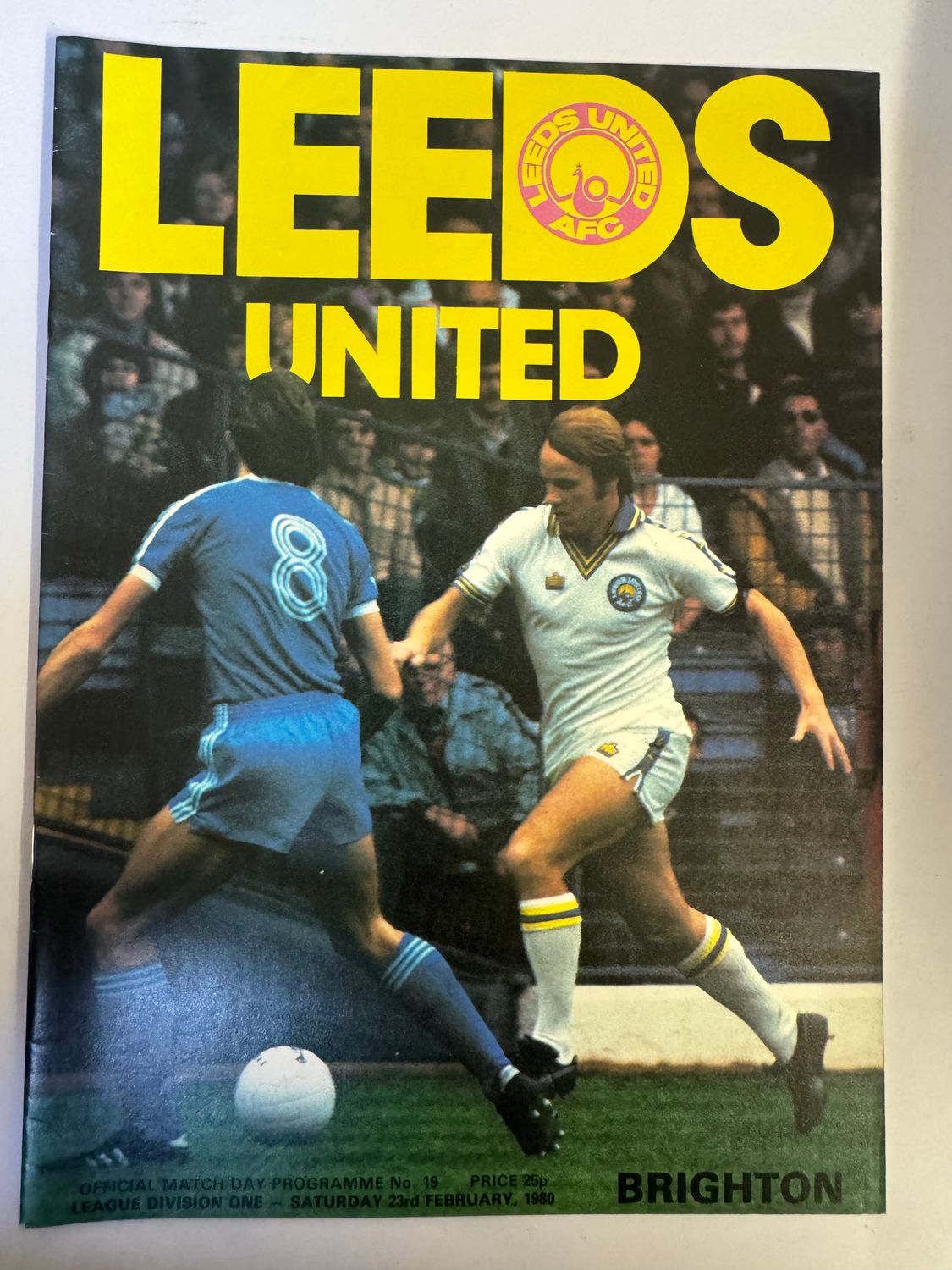 Leeds United v Brighton - 23/2/80