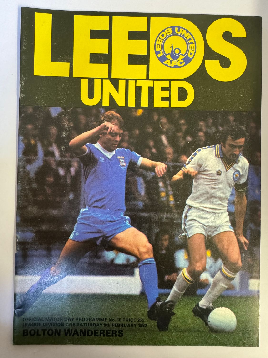 Leeds United v Bolton - 9/2/80