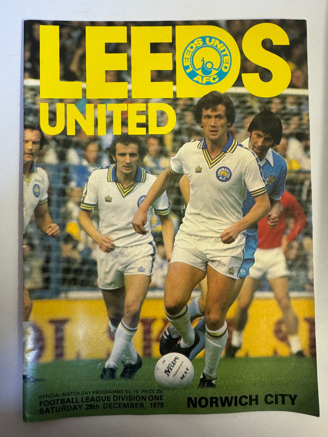 Leeds United v Norwich - 29/12/79