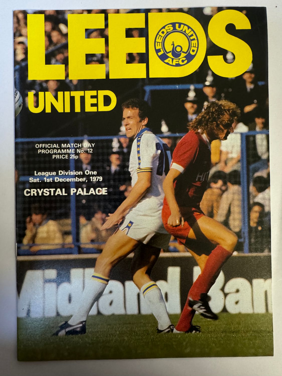Leeds United v Crystal Palace - 1/12/79