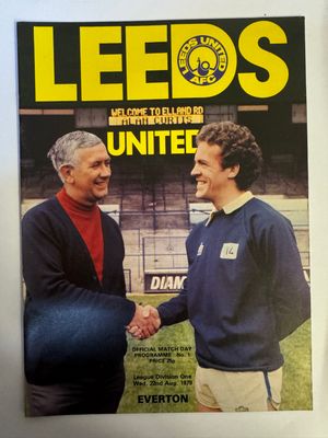 Leeds United v Everton - 22/8/79