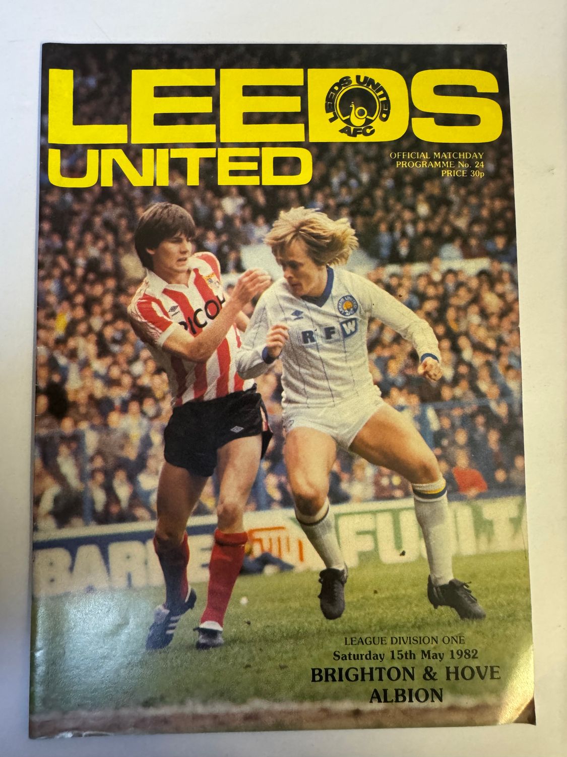 Leeds United v Brighton - 15/5/82