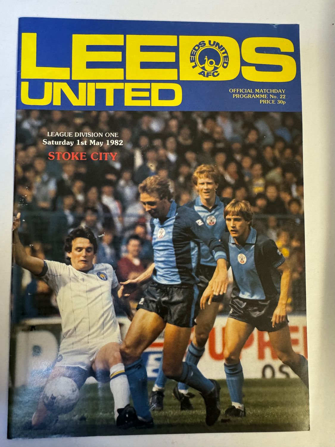 Leeds United v Stoke - 1/5/82