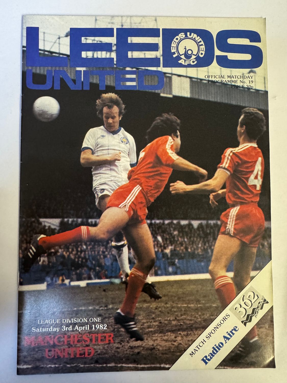 Leeds United v Manchester United - 3/4/82