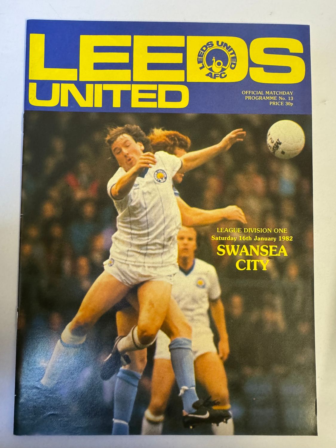 Leeds United v Swansea - 16/1/82