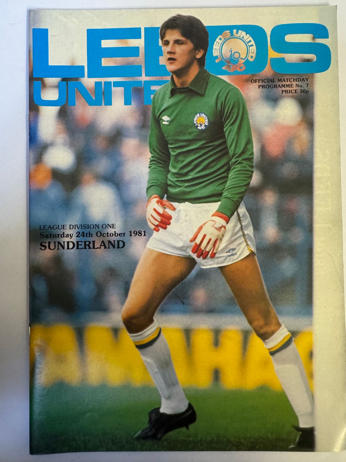 Leeds United v Sunderland - 24/10/81