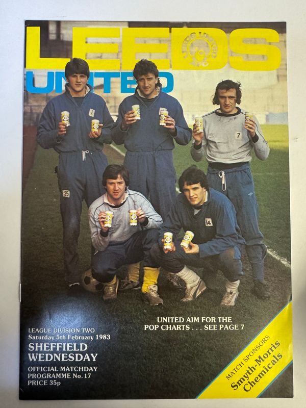 Leeds United v Sheffield Wednesday - 5/2/83