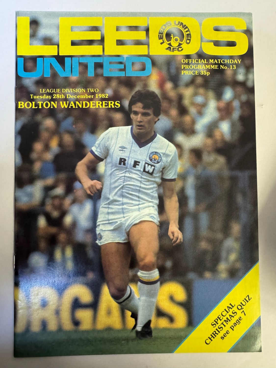 Leeds United v Bolton - 28/12/82