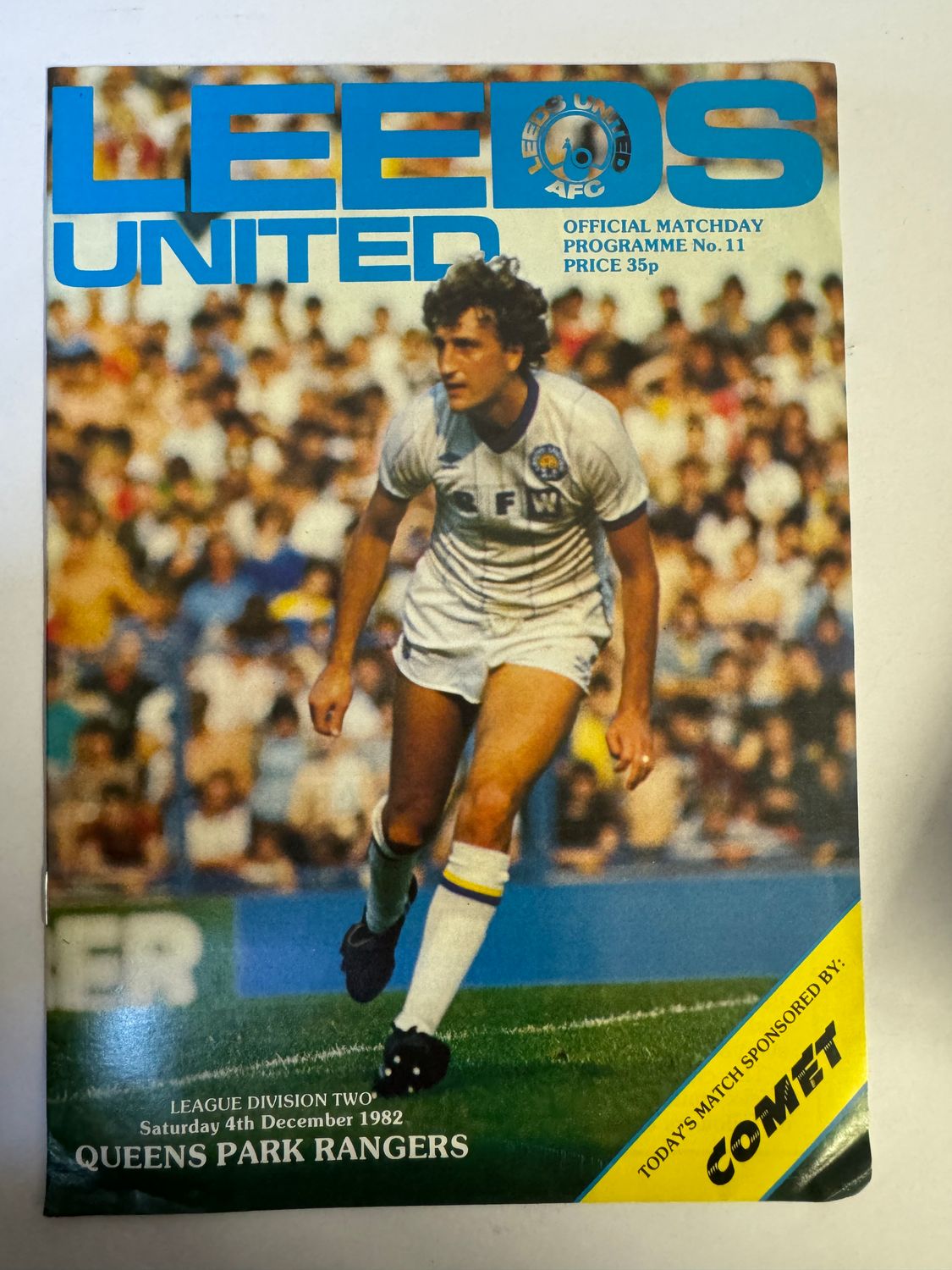 Leeds United v QPR - 4/12/82