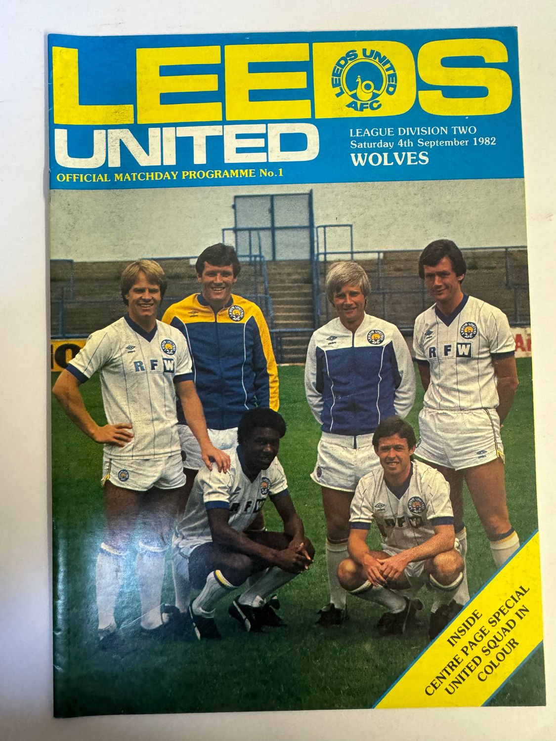 Leeds United v Wolves - 4/9/82