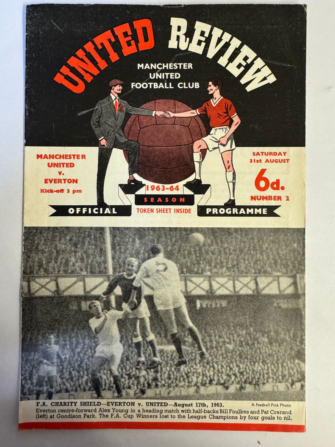 Manchester United v Everton - 31/8/63