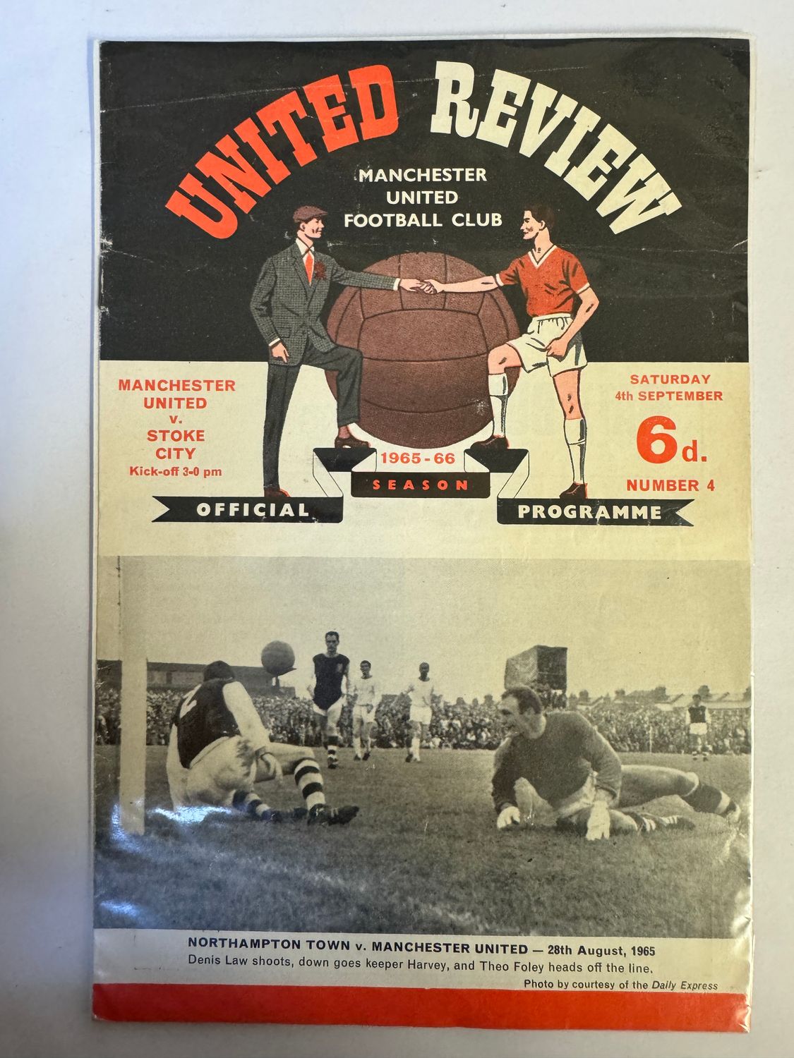 Manchester United v Stoke - 4/9/65