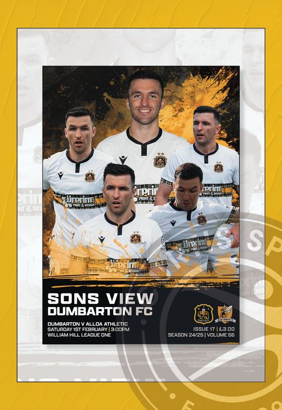 Dumbarton v Alloa Athletic - 01/02/25