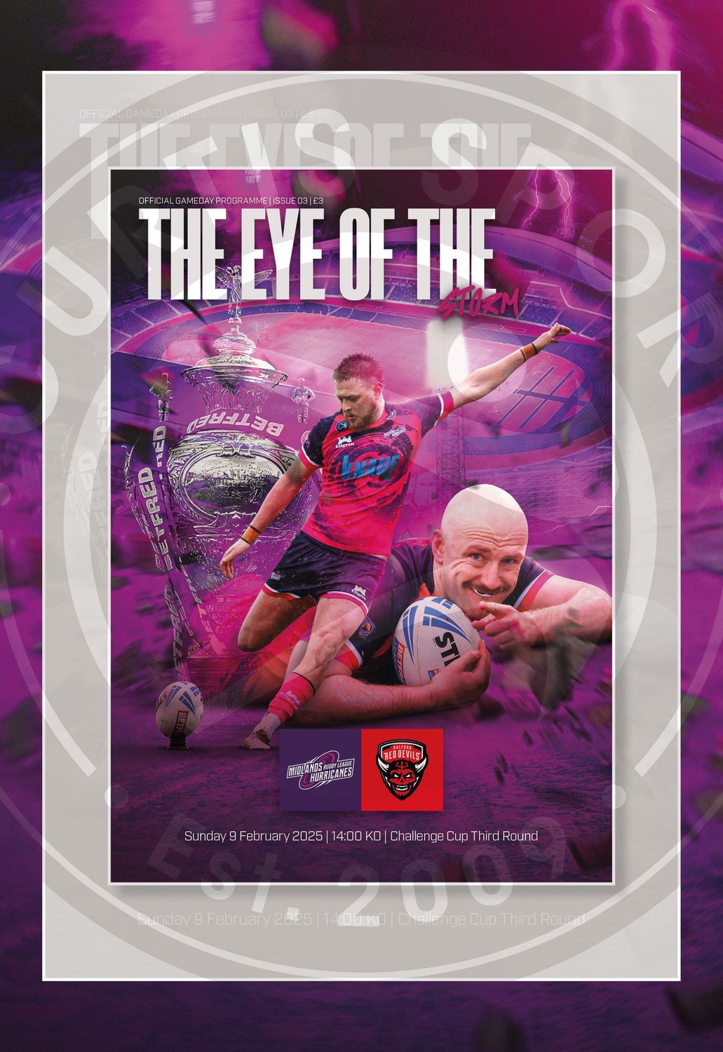 Midlands Hurricanes v Salford Red Devils - 09/02/25