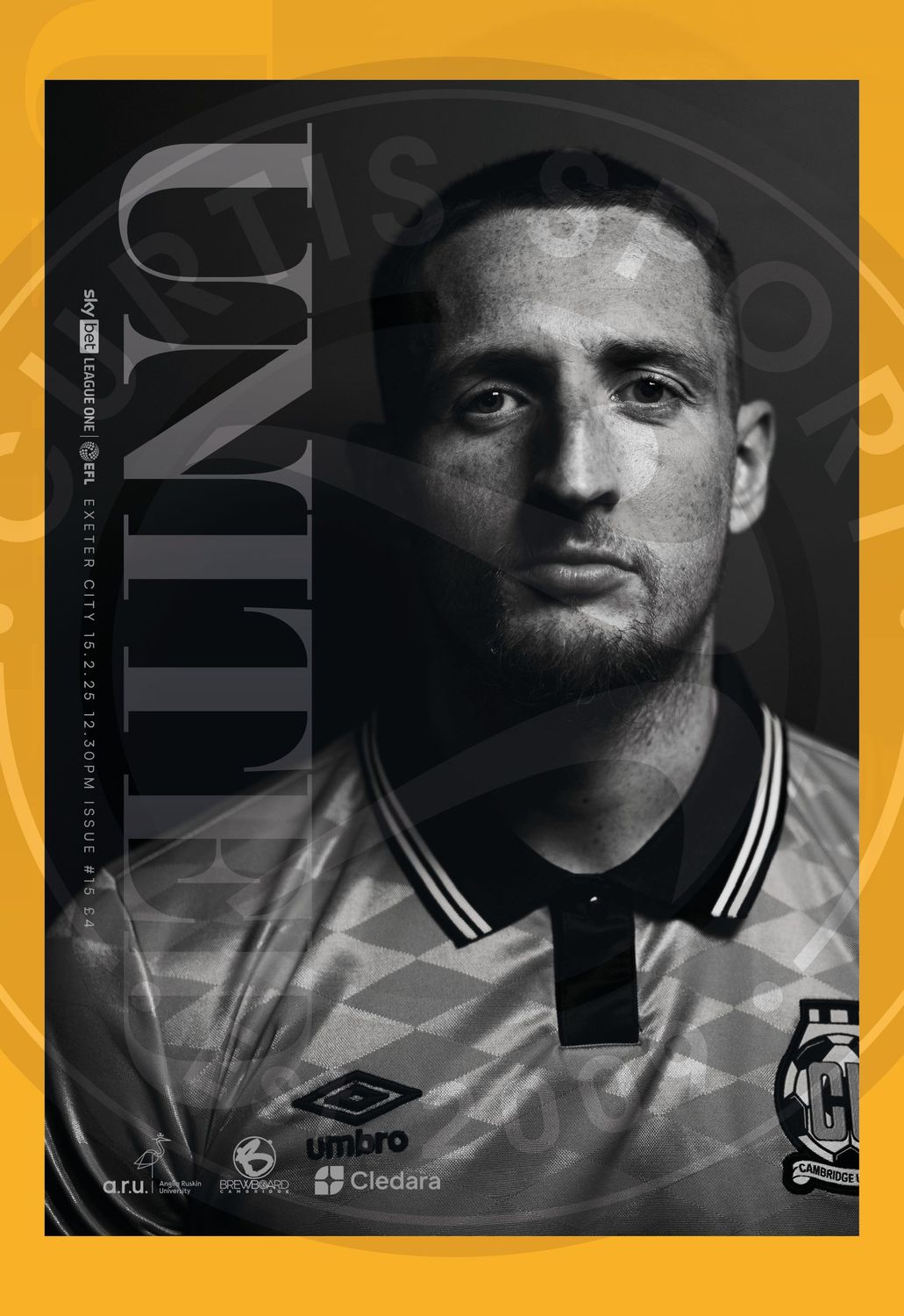 Cambridge United v Exeter City - 15/02/25