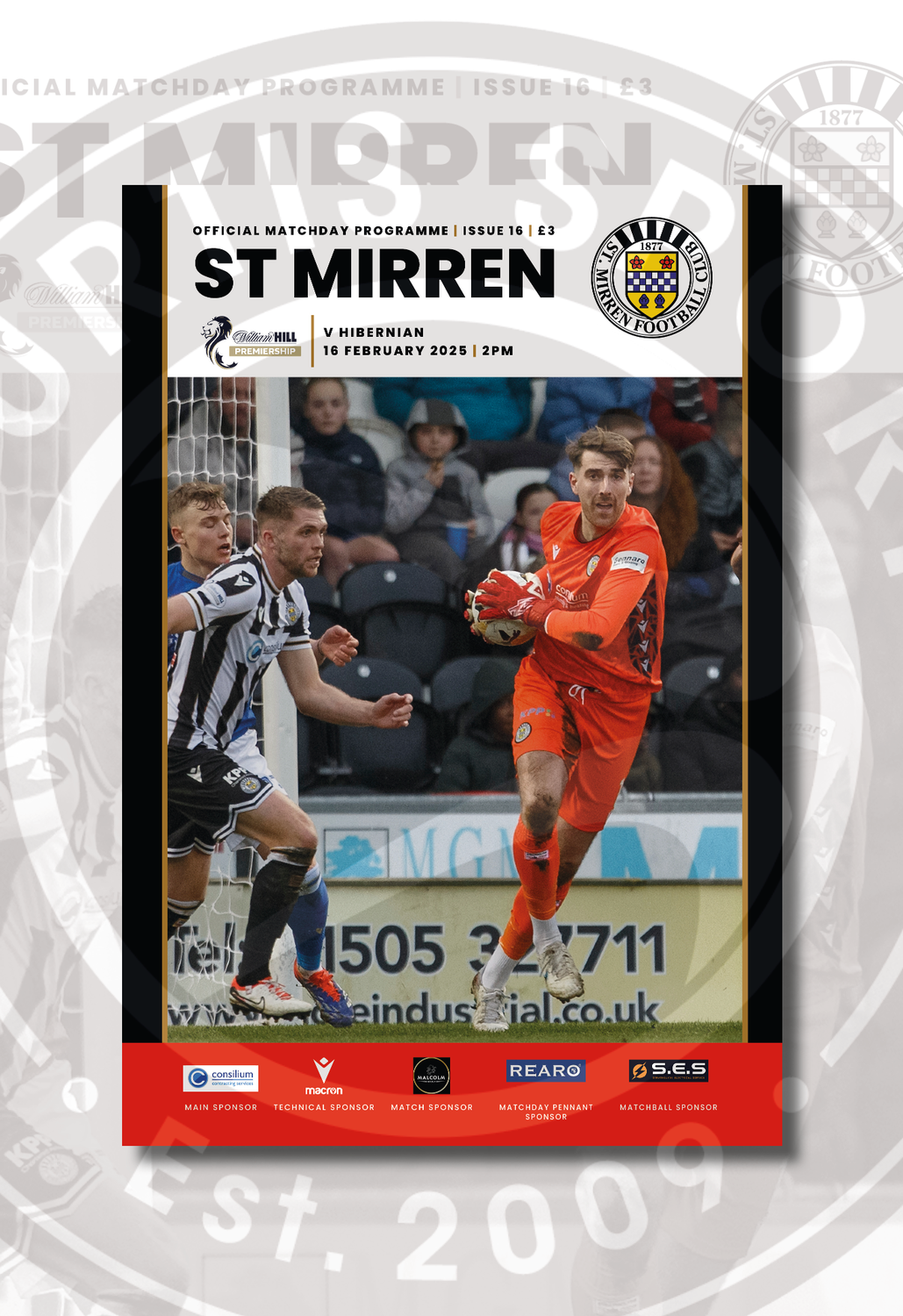 St Mirren v Hibernian - 16/02/25